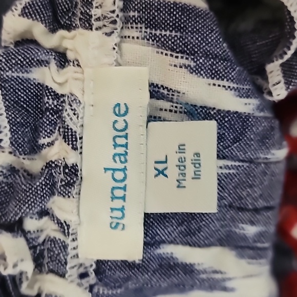 Sundance Isabel Ikat Print Short Sleeve Shirt Dress - Picture 9 of 12